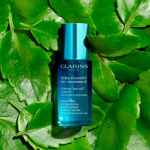 CLARINS Hydra-Essentiel [HA²+ POLYPHENOLS] Bi-sérum «anti-soif»